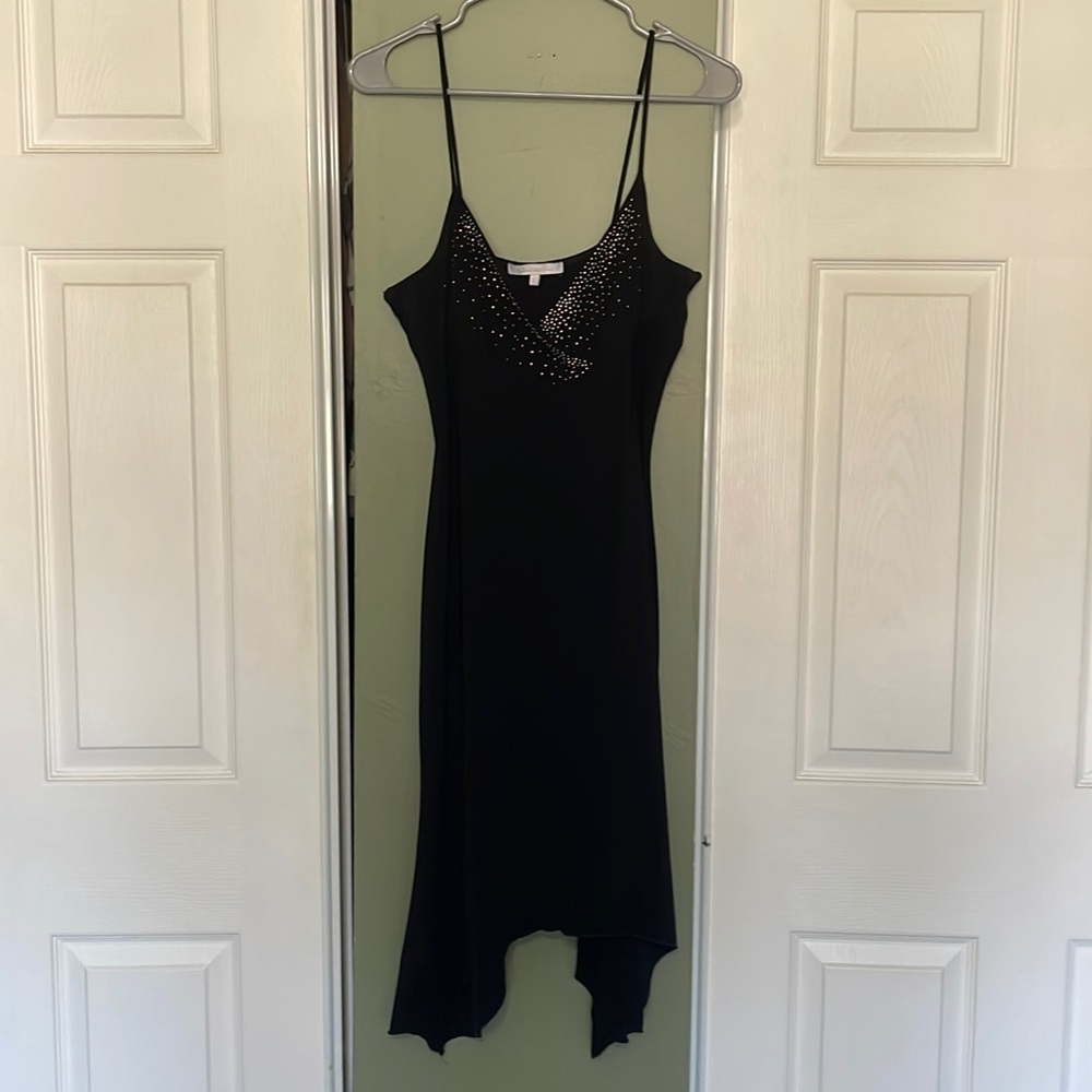 Charlotte Russe Women’s Dress, Size Large, Sparkly Neckline, Great Condition!